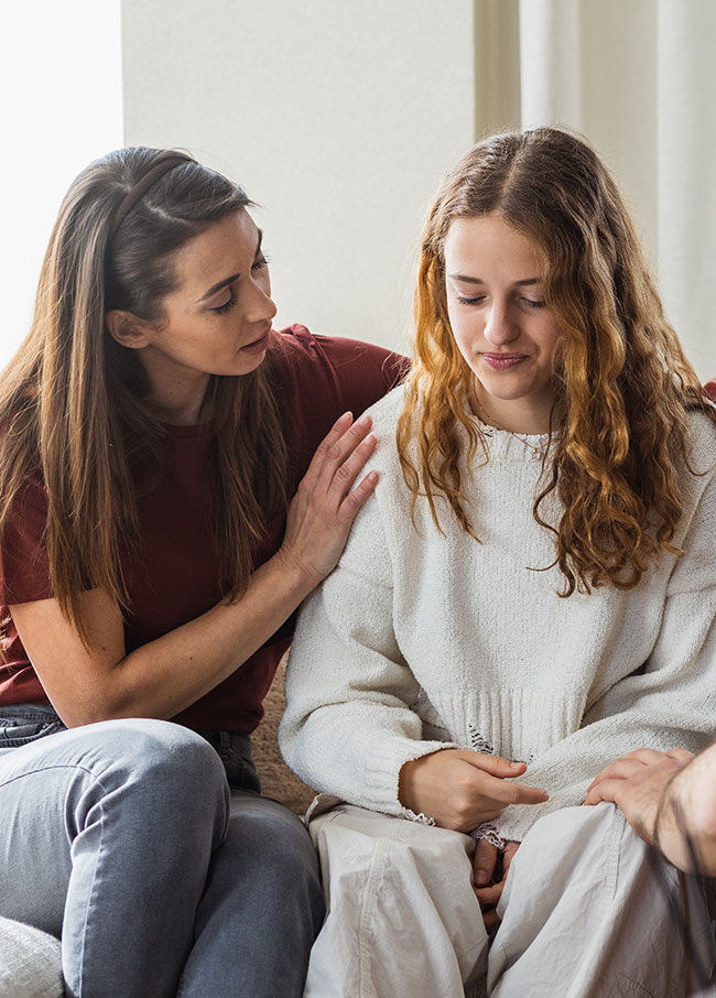 Teen and parent therapy at Moments Counselling